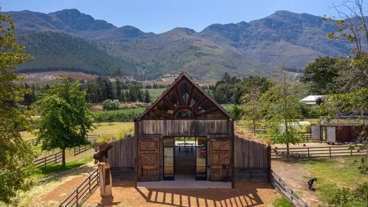 Inspiring Farm Sanctuary And Famous Painting Pig Hotel Franschhoek Exterior photo